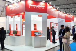 Messestand-Gestaltung von awikom für den Kunden Thermo Fisher Scientific