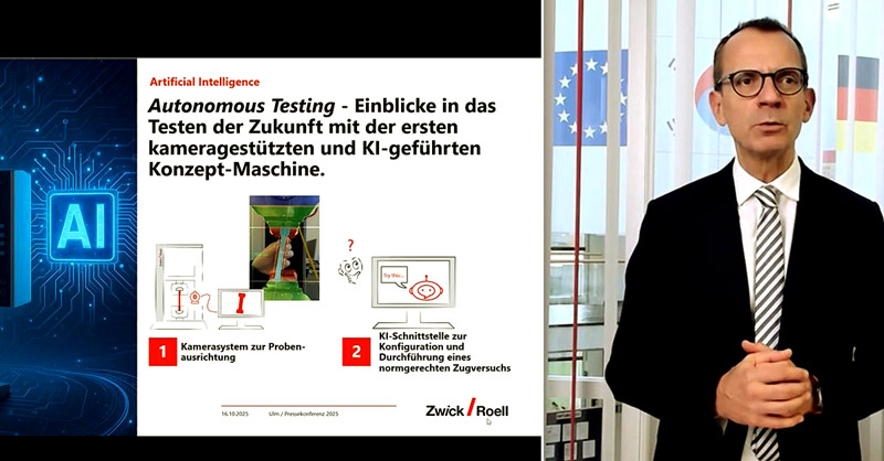 Pressekonferenz ZwickRoell 2025