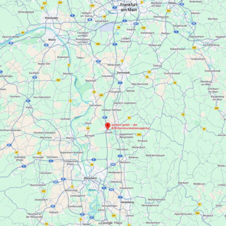 awikom B2B marketing kommunikation in Lorsch, google maps Ansicht awikom B2B marketing kommunikation in Lorsch, google maps Ansicht